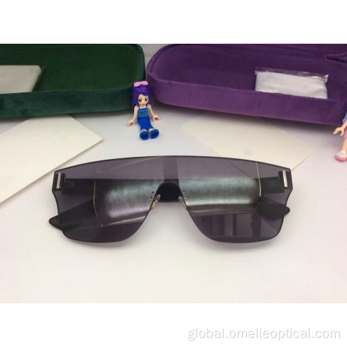 Reflective Rimless Sunglasses Goggle Rimless Sunglasses Fashion Accessories Wholesale Manufactory